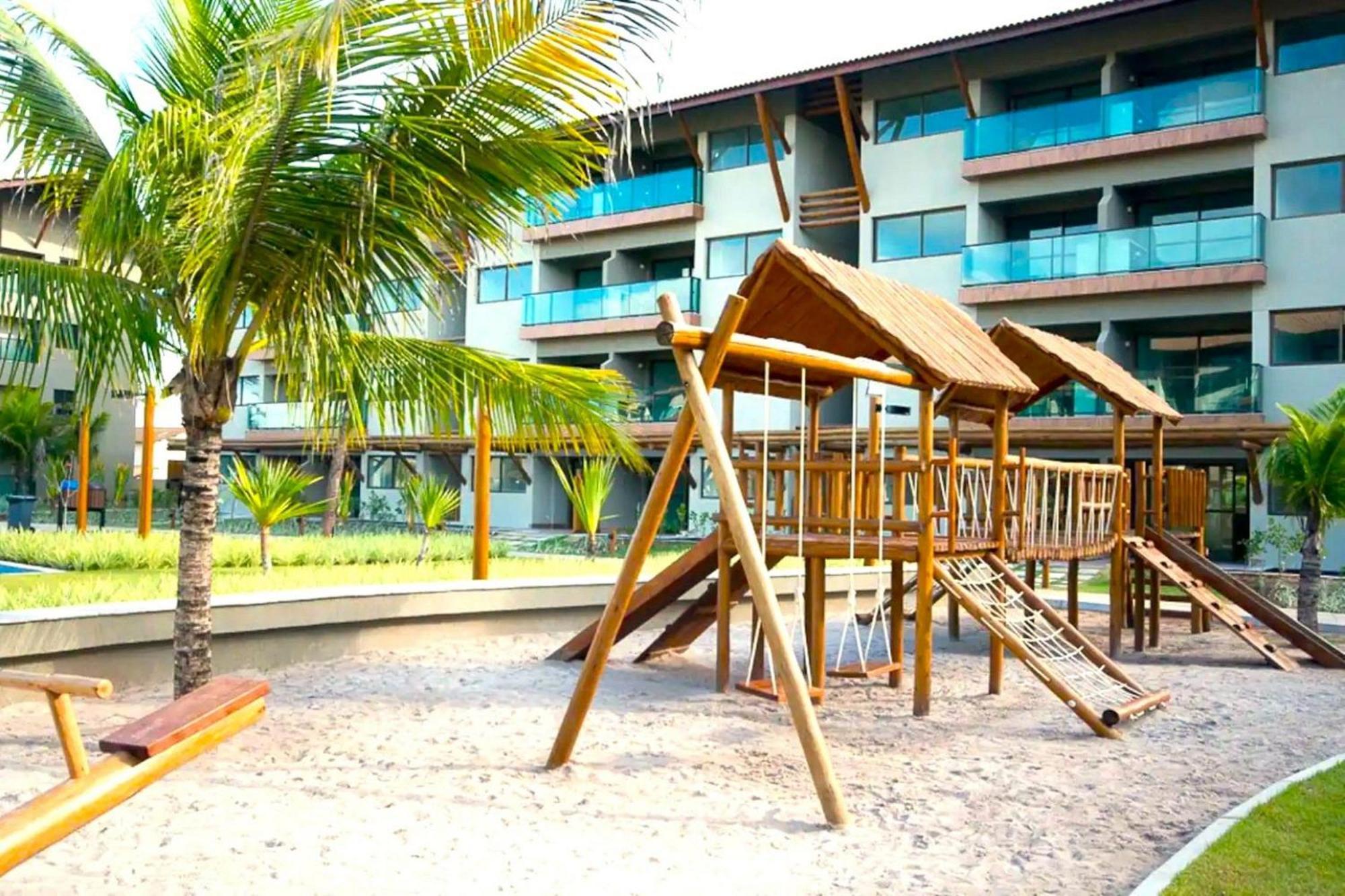 Flat Beira Mar Em Muro Alto - La Fleur Polinesia. Porto de Galinhas Exterior photo